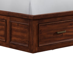 Sullivan Rich Cherry King Storage Bed - Ornate Home