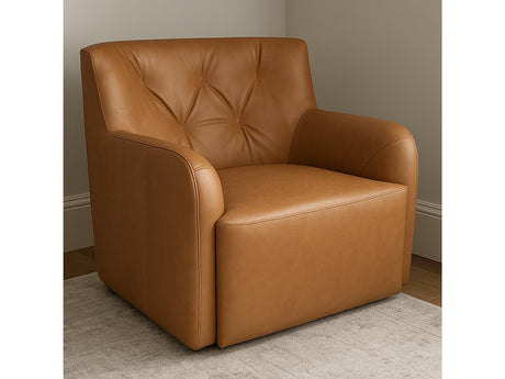 Sullivan Tan Swivel Chair - Ornate Home