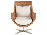 Sullivans Nomad Snow/Natural Arm Chair - Ornate Home