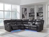 Sultan Meadow Carbon 2-Piece Reclining Sectional (Online Special Price) - Ornate Home