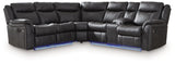 Sultan Meadow Carbon 2-Piece Reclining Sectional (Online Special Price) - Ornate Home