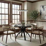 Sumay Black Dining Table - Ornate Home