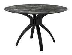 Sumay Black Dining Table - Ornate Home
