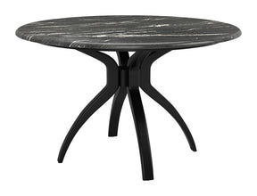 Sumay Black Dining Table - Ornate Home