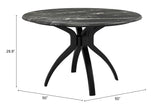 Sumay Black Dining Table - Ornate Home