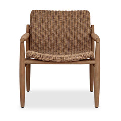 Sumba Golden Flax/Weathered Driftwood Outdoor Lounge Chair - Ornate Home
