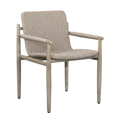 Sumba Gray Wicker Outdoor Dining Chair - Ornate Home