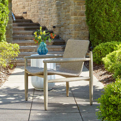 Sumba Gray Wicker Outdoor Lounge Chair - Ornate Home