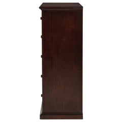 Sumerlin Cappuccino 6-drawer Bedroom Chest of Drawers - Ornate Home