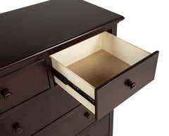 Sumerlin Cappuccino 6-drawer Bedroom Chest of Drawers - Ornate Home