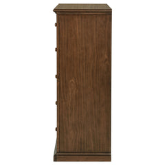 Sumerlin Medium Brown 6-drawer Bedroom Chest of Drawers - Ornate Home