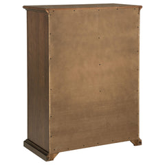 Sumerlin Medium Brown 6-drawer Bedroom Chest of Drawers - Ornate Home