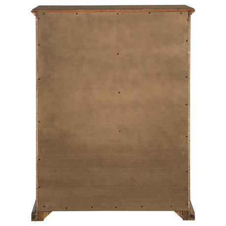 Sumerlin Medium Brown 6-drawer Bedroom Chest of Drawers - Ornate Home