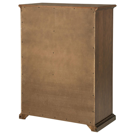 Sumerlin Medium Brown 6-drawer Bedroom Chest of Drawers - Ornate Home