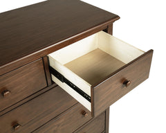 Sumerlin Medium Brown 6-drawer Bedroom Chest of Drawers - Ornate Home