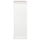Sumerlin White 6-drawer Bedroom Chest of Drawers - Ornate Home