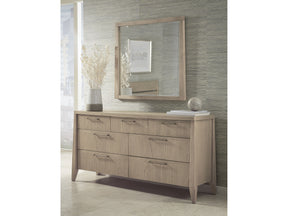 Sumire Ginger Seven Drawer Ash Wood Dresser - Ornate Home
