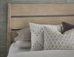 Sumire Slatted Ash Wood Platform Bed in Ginger - Ornate Home