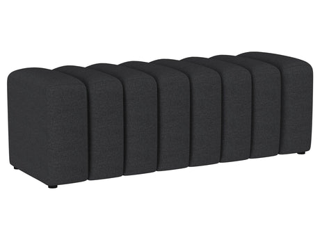 Summer Charcoal Accent Bench - Ornate Home