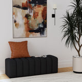 Summer Charcoal Accent Bench - Ornate Home