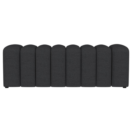 Summer Charcoal Accent Bench - Ornate Home