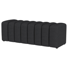 Summer Charcoal Accent Bench - Ornate Home