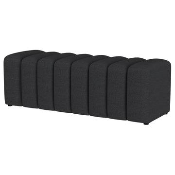 Summer Charcoal Accent Bench - Ornate Home
