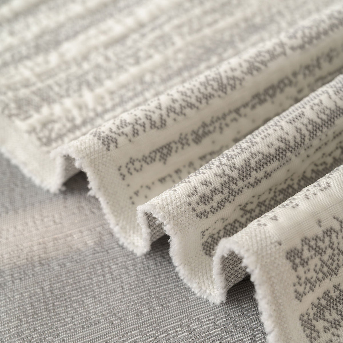 Summer Cooling Ice Silk Sofa Cover, Textured Stripe Soft Breathable Couch Throw Cover - Ornate Home