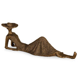 Summer Days Antique Bronze Sculpture - Ornate Home