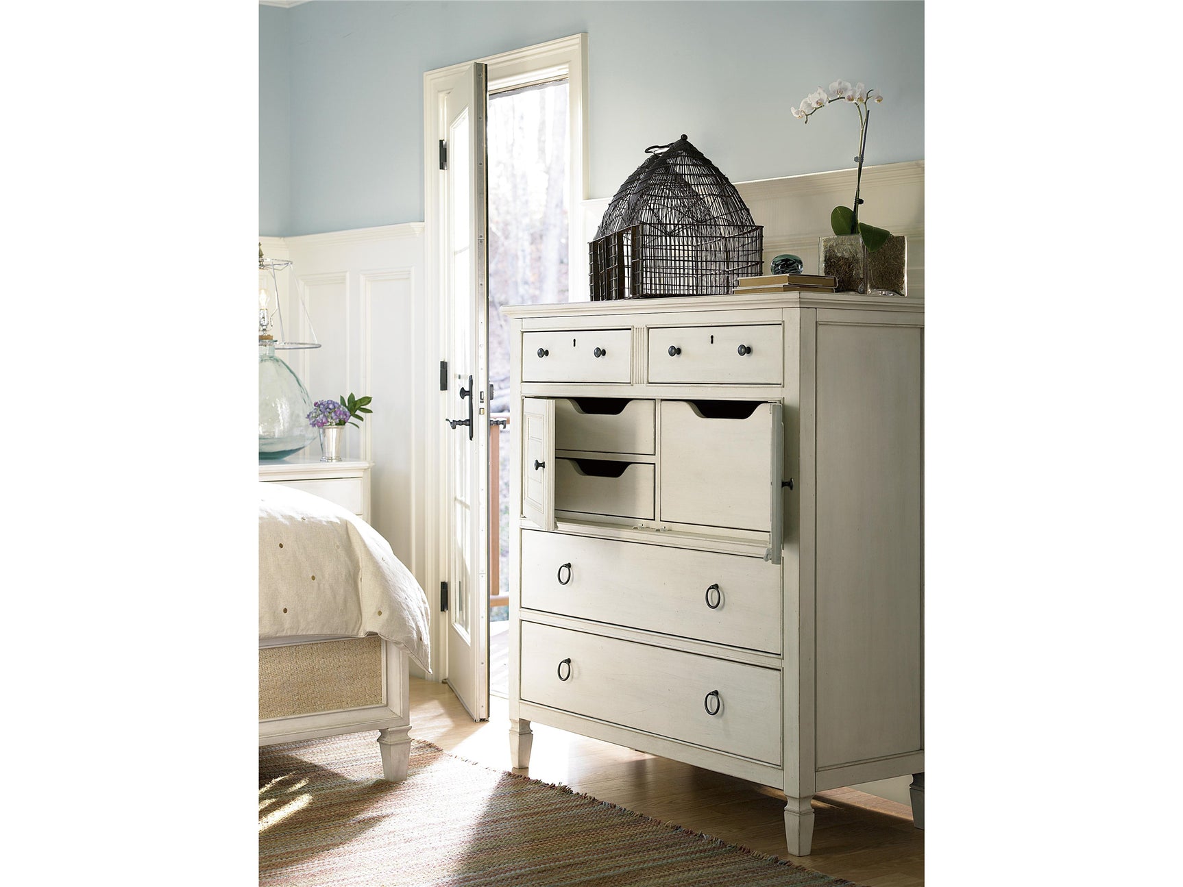 Summer Hill Cotton Dressing Chest - Ornate Home