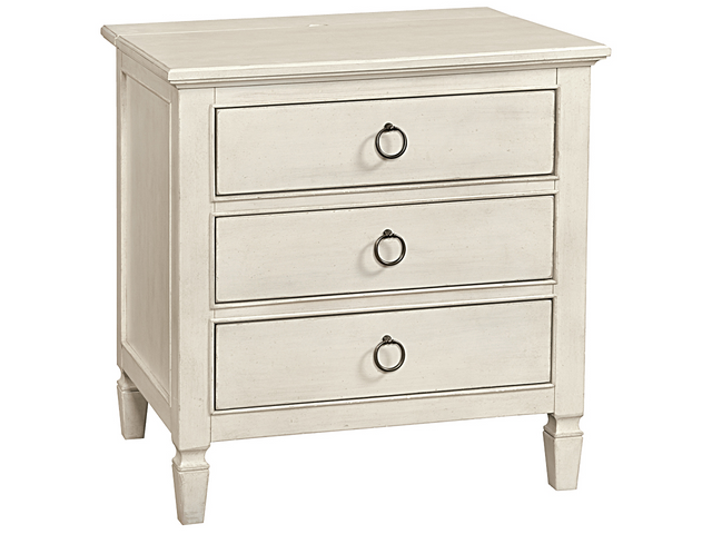 Summer Hill Cotton Nightstand - Ornate Home