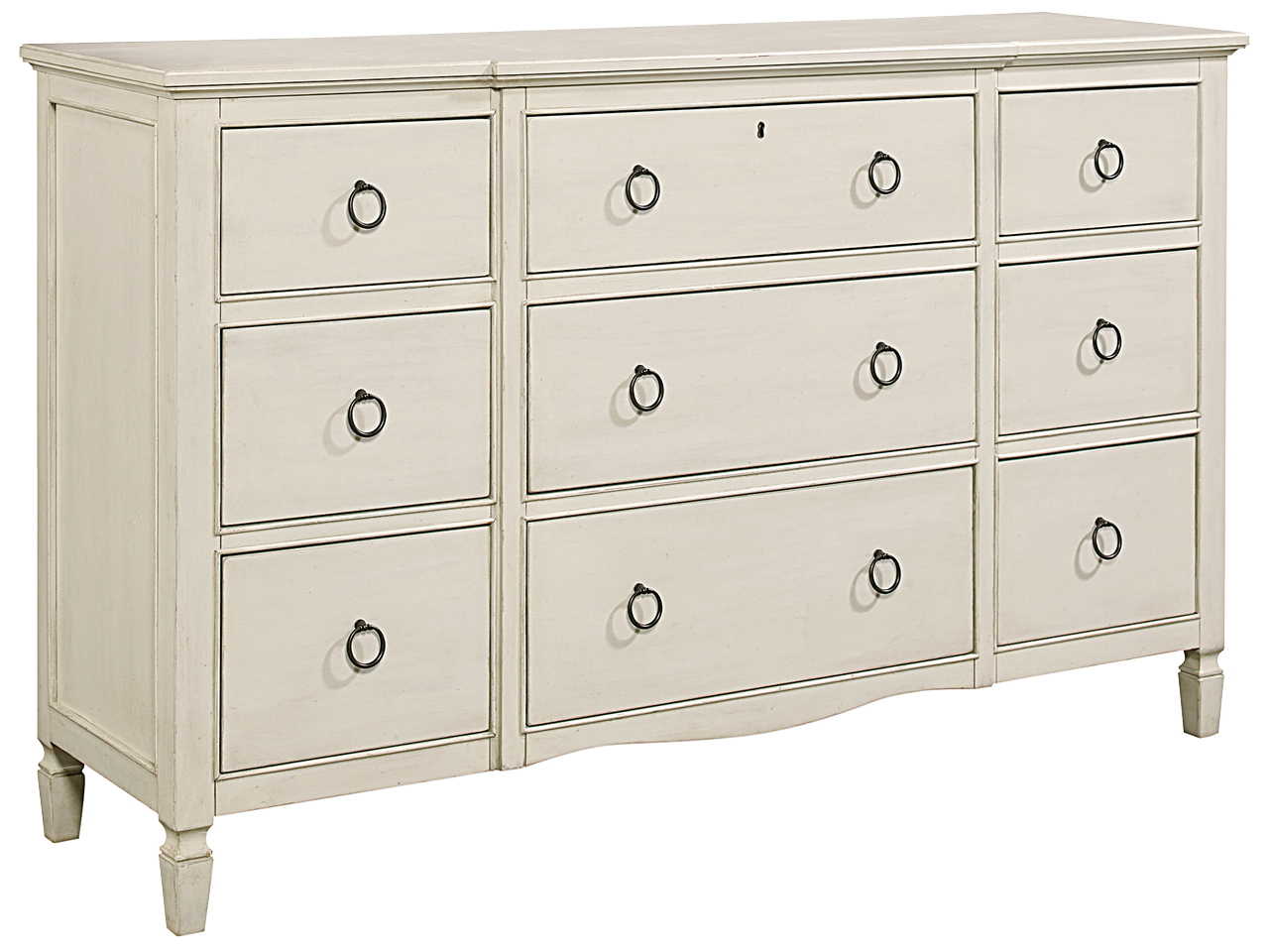 Summer Hill Cotton Nine Drawer Dresser