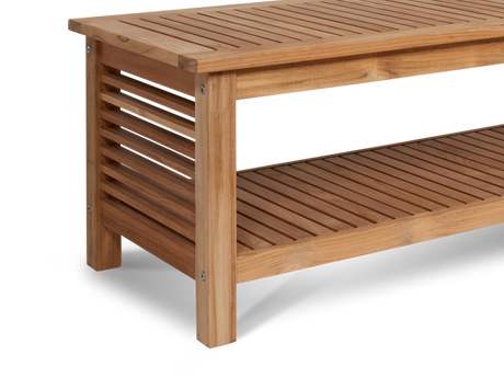 Summer Rectangular Teak Outdoor Coffee Table - Ornate Home