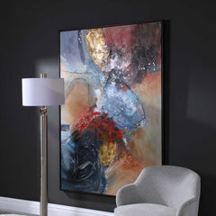 Summer Sunset Multicolor Abstract Art - Ornate Home