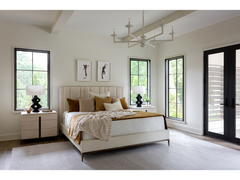 Summerland Snow King Upholstered Bed - Ornate Home