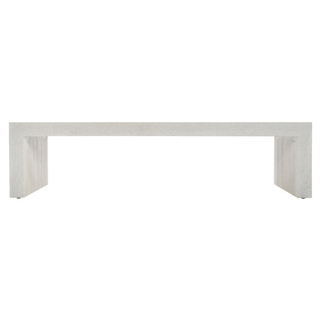 Summerton Sandblasted White Cocktail Table - Ornate Home