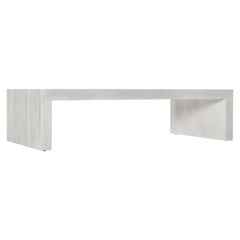 Summerton Sandblasted White Cocktail Table - Ornate Home