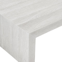 Summerton Sandblasted White Cocktail Table - Ornate Home
