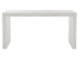 Summerton Sandblasted White Console Table - Ornate Home