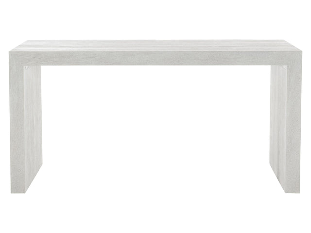 Summerton Sandblasted White Console Table - Ornate Home