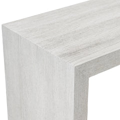 Summerton Sandblasted White Console Table - Ornate Home