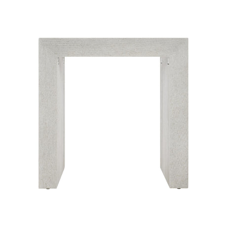 Summerton Sandblasted White Side Table - Ornate Home