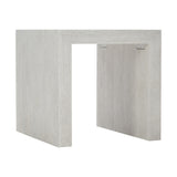 Summerton Sandblasted White Side Table - Ornate Home