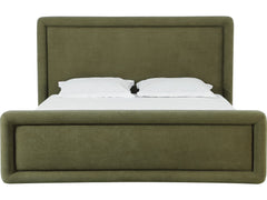 Summit Moss Upholstered California King Bed - Ornate Home