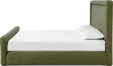 Summit Moss Upholstered California King Bed - Ornate Home