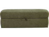 Summit Moss Upholstered Storage Bench - Ornate Home