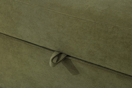 Summit Moss Upholstered Storage Bench - Ornate Home