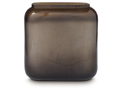 Sumner Gray/Gold Vase (10''H) - Ornate Home