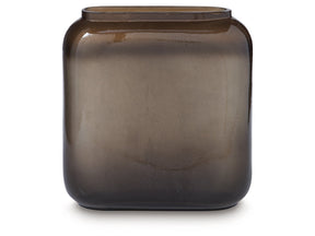 Sumner Gray/Gold Vase (10''H) - Ornate Home