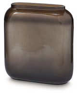 Sumner Gray/Gold Vase (10''H) - Ornate Home